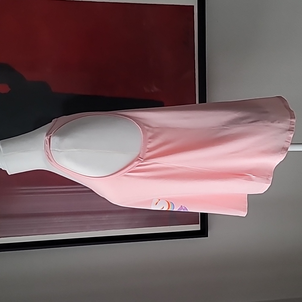 Wildfox Wild Lovers Racerback Tank Size Medium Color Crystal Rose NWT - Picture 6 of 11